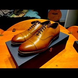Allen Edmonds Park Avenue 7.5D Walnut